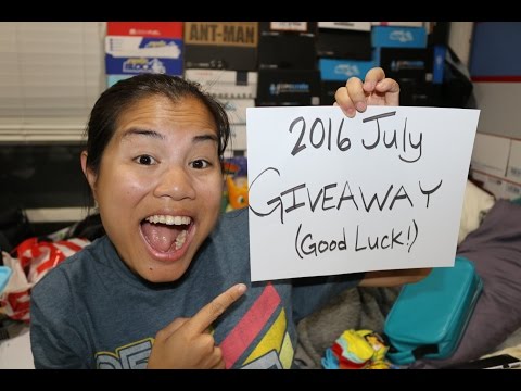 2016 July Giveaway!!!!! Deadline: 5PM (PST) on July 31, 2016