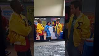 Sigmas give Eddie the Sigma list and then fist bump. That’s So Raven “Members Only”.