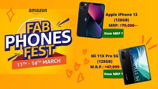 SMARTPHONE DEALS IN AMAZON FAB PHONES FEST SALE | FAB PHONE FEST #shorts #samsung #iphone #ABOH