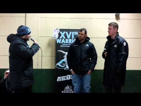 Pre game talk with Simone Favaro & Rory Glegg