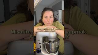Rafine şekersiz ama misafire de yapılır mı yapılmaz mı 😅