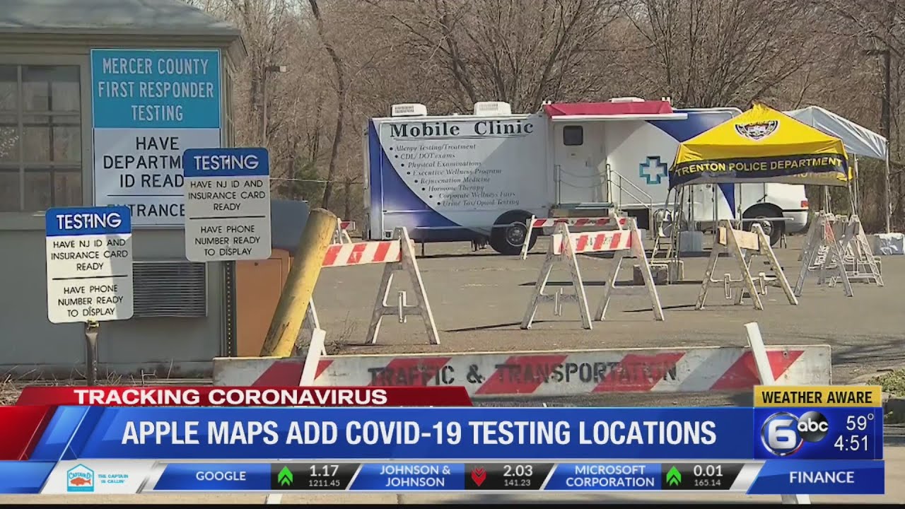 Apple maps working to add COVID-19 testing locations