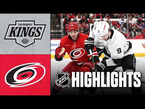 Kings vs. Hurricanes | NHL Highlights | February 01, 2026