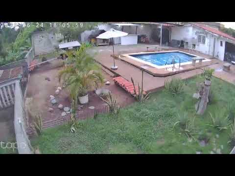 CCTV captures M7.5 Earthquake hits a pool in Higuerote, Miranda, Venezuela