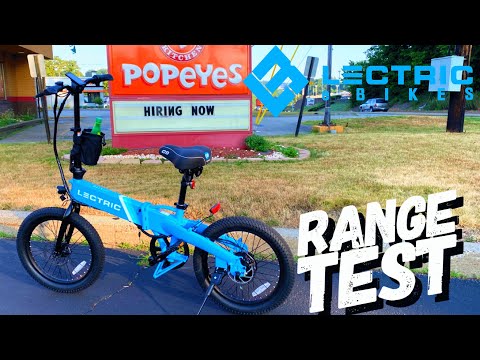 Lectric XP Lite EBike Range Test Throttle Only #ebike
