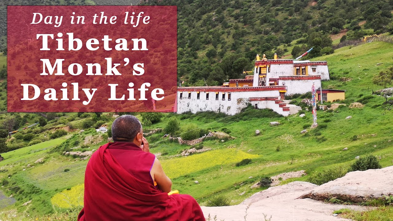 Tibetan Monk: A Day in the Life of a Tibetan Buddhist Monk