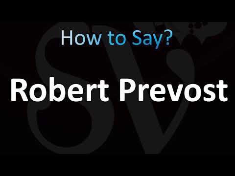 How to Pronounce ''Robert Prevost'' Correctly! (Pope Leo XIV)