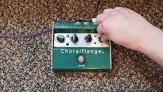 Video thumbnail for Fulltone Choralflange Chorus Flanger Demo by Pedal of the Day