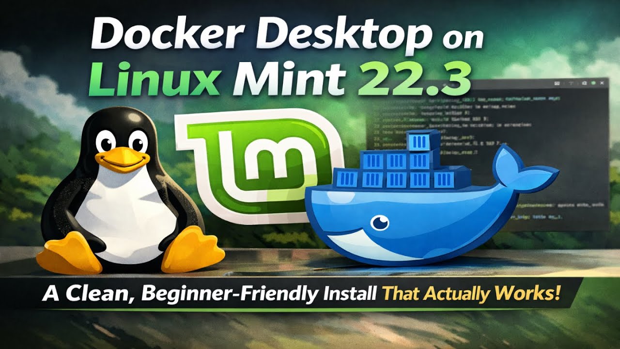 👉 Docker Desktop on Linux Mint 22.3 — A Clean, Beginner-Friendly Install That Actually Works