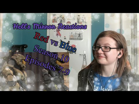 Red vs Blue Season 10 Episodes 7 - 9 -- HELL'S MIRROR REACTIONS