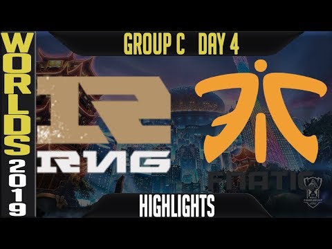 RNG vs FNC Highlights Game 1 | Worlds 2019 Group C Day 4 | Royal Never Give Up vs Fnatic