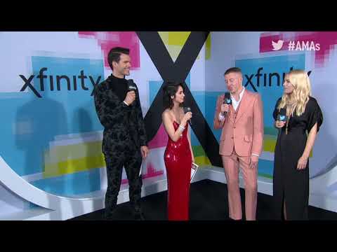 Macklemore and Skylar Grey Interview - AMAs Red Carpet 2017