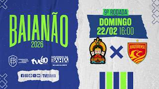 PORTO 1 X 2 JUAZEIRENSE | PARTIDA COMPLETA |  #BaianãoNaTVE 22/02/2025