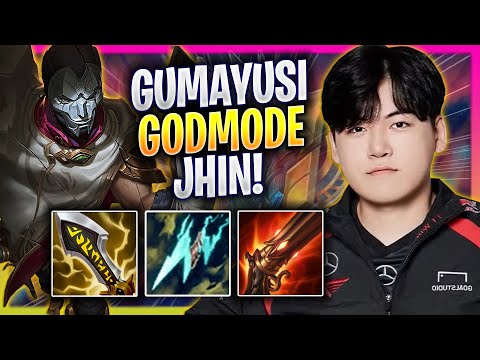 GUMAYUSI LITERALLY GOD MODE WITH JHIN! - T1 Gumayusi Plays Jhin ADC vs Twitch! | Season 2024