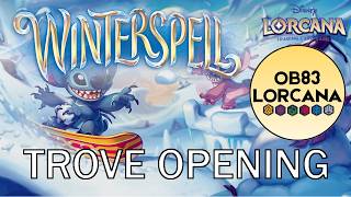 Winter is Cold, but this Trove was HOT! - Disney Lorcana Winterspell Trove Opening - OB83 Lorcana