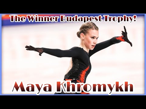 Maya Khromykh won the Budapest Trophy!
