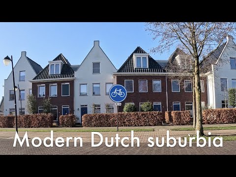 Bike ride in Amersfoort Vathorst [Full length]