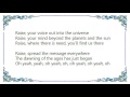 Incognito - Raise Lyrics