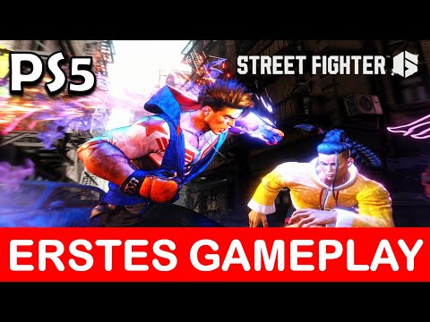 STREETFIGHTER 6 für PS5 angespielt ! ERSTES GAMEPLAY der DEMO - WIE ist der ERSTEINDRUCK ?!?