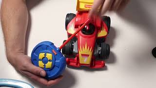 Test Fisher Price ferngesteuertes Auto für Kinder ab 3 bis ca 5 Jahre Rennauto ferngesteuert GVY94