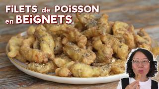 Beignets De Filets De Poisson Tendres, A Lail, Sel Et Poivre