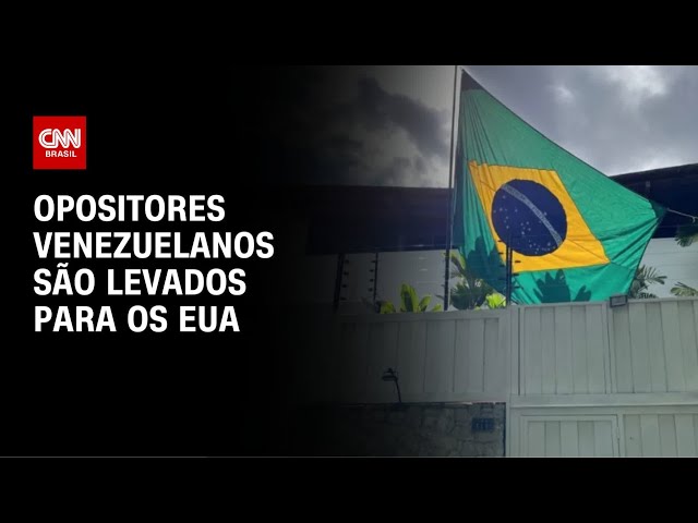 EUA dizem que asilados em embaixada tutelada por Brasil foram “resgatados” | LIVE CNN