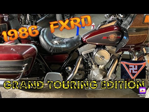 【FXR】1986 FXRD fired up