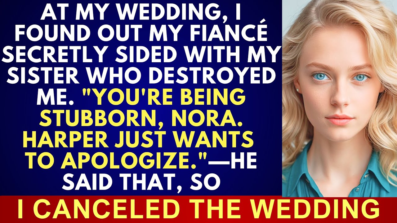 At My Wedding, My Fiancé Sided With My Sister Who Destroyed Me — I Canceled Everything