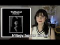Reacting To : Trilogy Bonus Tracks - The Weeknd