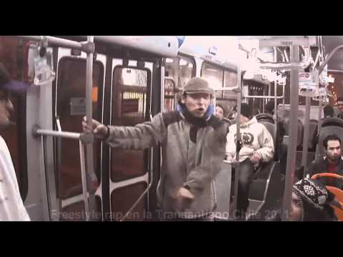 Deeflow,GarsoMc,Docmaz,Orlando - Freestyle Rap en la Transantiago