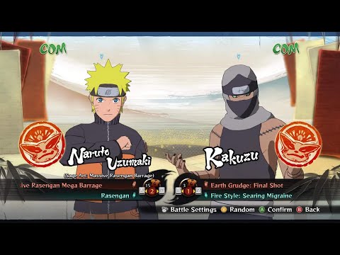 NARUTO VS KAKUZU PART 2!! STILL LOSE COME ON!! NARUTO SHIPPUDEN Ultimate Ninja STORM 4