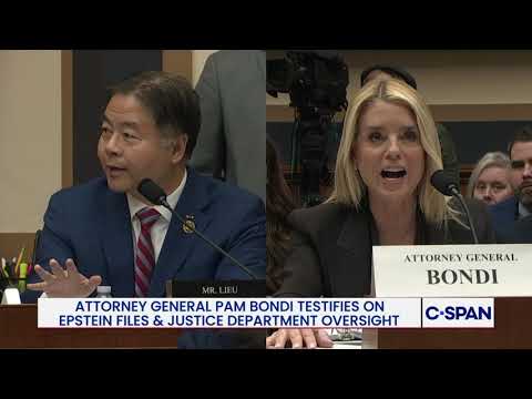 Attorney General Pam Bondi: "Don't you ever accuse me of a crime!"