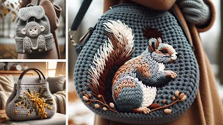 Beautiful Crochet Bags 😊❤️ (Crochet and Knitting Ideas) #knitted #crochet #bags