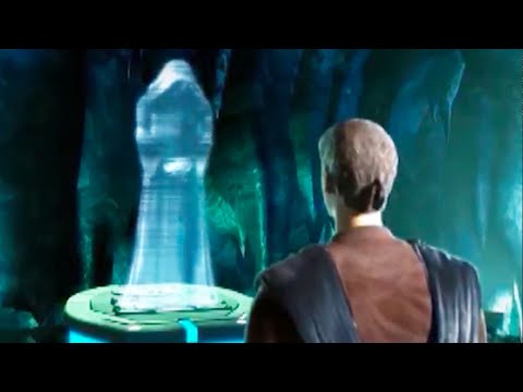 Anakin Meets Qel Droma on Rhen Var