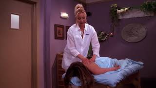Phoebe gives Rachel a massage