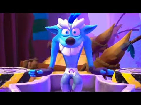 Crash Bandicoot On The Run Part 37: Frosty Fake Crash Defeated & THE ELEMENTALS LVL 2 SPOTTED (NEW)