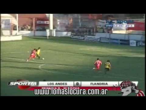 Los Andes 0 - Flandria 2 (Resumen TyC Sports)