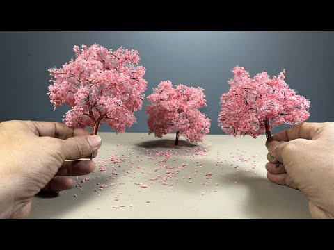 How to Make Realistic Cherry Blossom | Step by Step DIY Tutorial