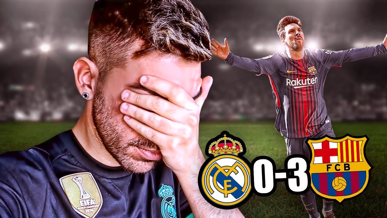 REACCIONANDO AL REAL MADRID 0-3 BARCELONA (ZONA VIP)