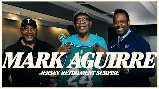 Dallas Mavericks to retire Mark Aguirre’s Jersey