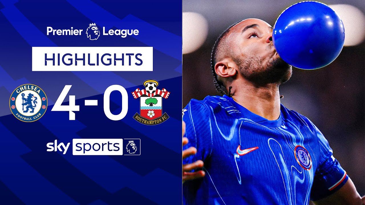 Chelsea THRASH Saints to go fourth! 🆙 | Chelsea 4-0 Southampton | Premier League highlights