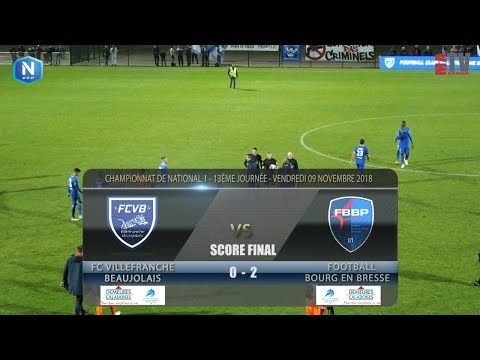 Foot - FCVB - Bourg en Bresse  9/11/2018