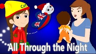 All Through the Night | Welsh Christmas Songs For Children | British Kids Songs Xmas Series