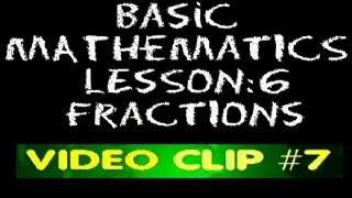 Math Lesson - Multiplication of Fractions