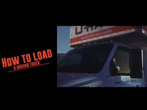 Part of a video titled How to Load Your Moving Truck - YouTube