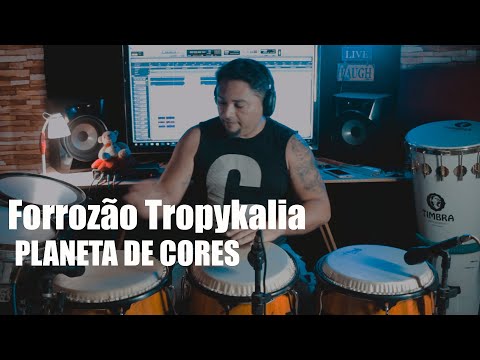 PLANETA DE CORES || Forrozão Tropykalia || PERCUSSÃO COVER || AntonioChina