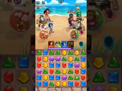 Sega Heroes but I reversed the gameplay