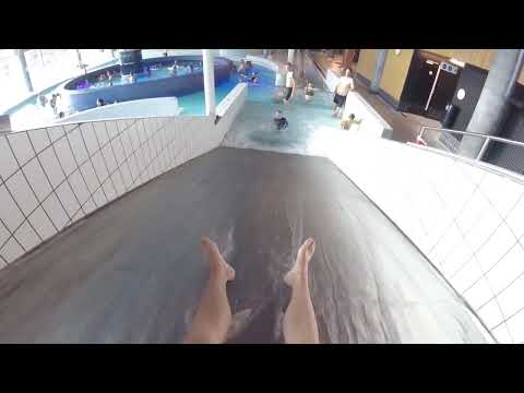 Splash water slide at Aquarama Kristiansand