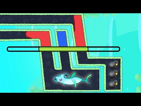 New save the fish game / New updated save  fish pull the pin mobile game / level 12054 - 12074