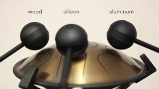 Video thumbnail for Polyend Perc strikers (wood, aluminum, silicon) by Polyend
